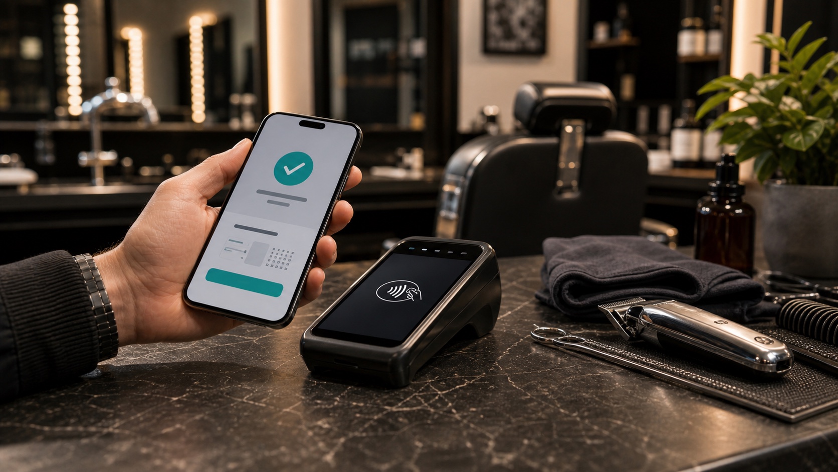 Should barbers take deposits online?