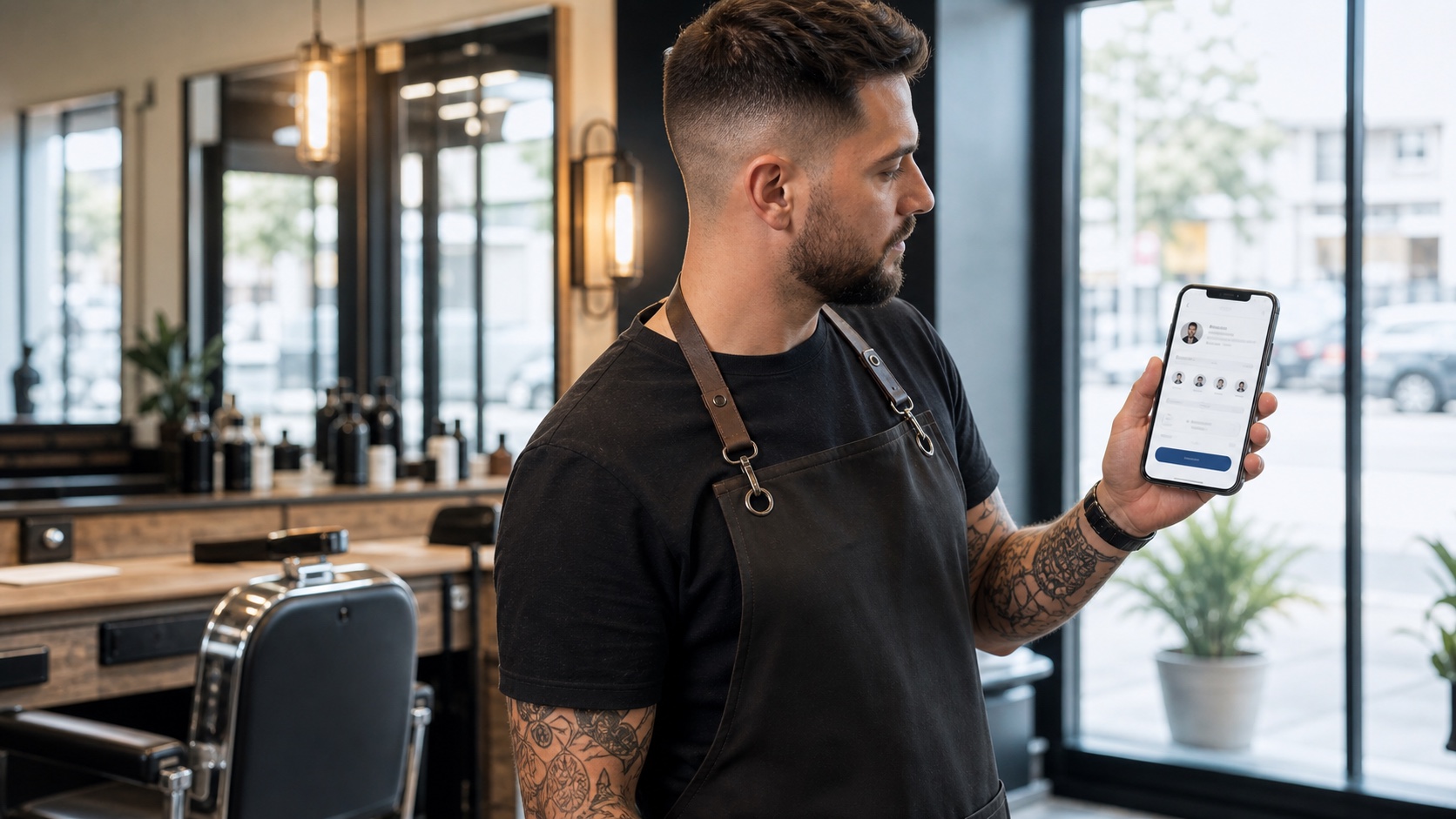 How to add a Book Now button to Instagram for your barbershop